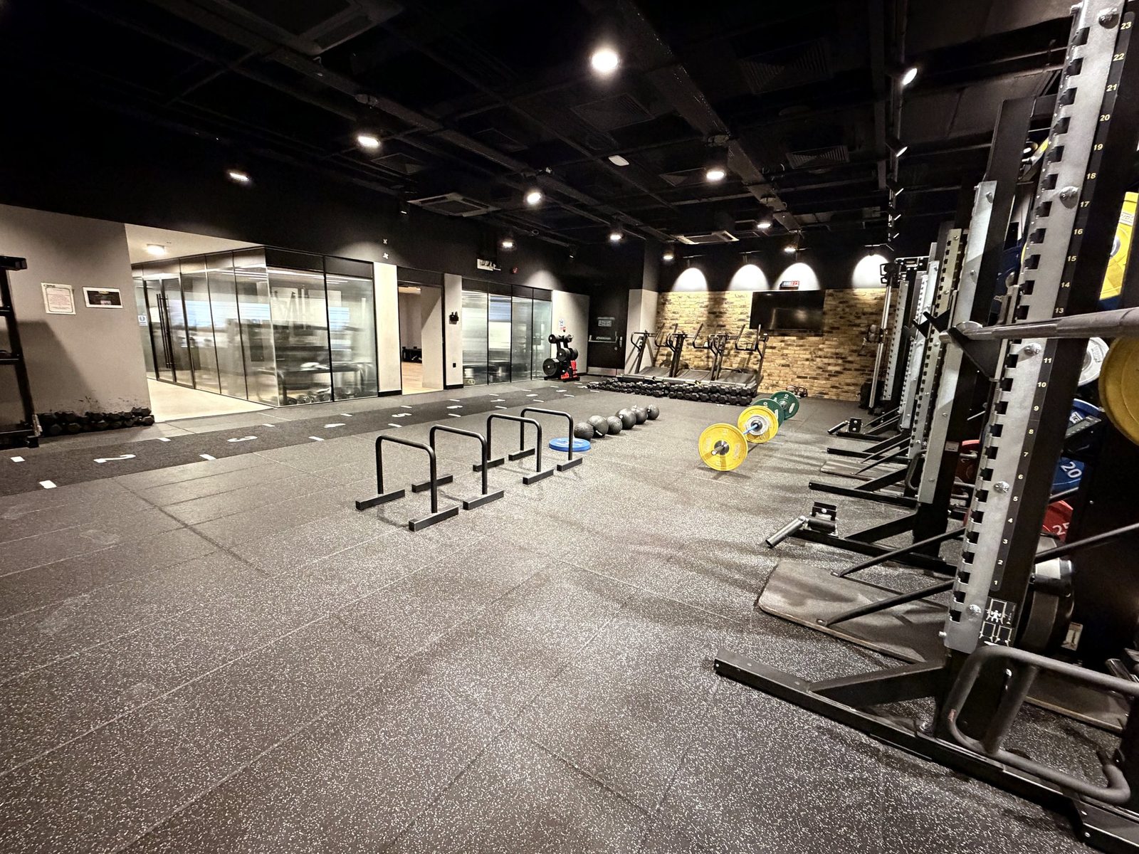 Training rig and free weights