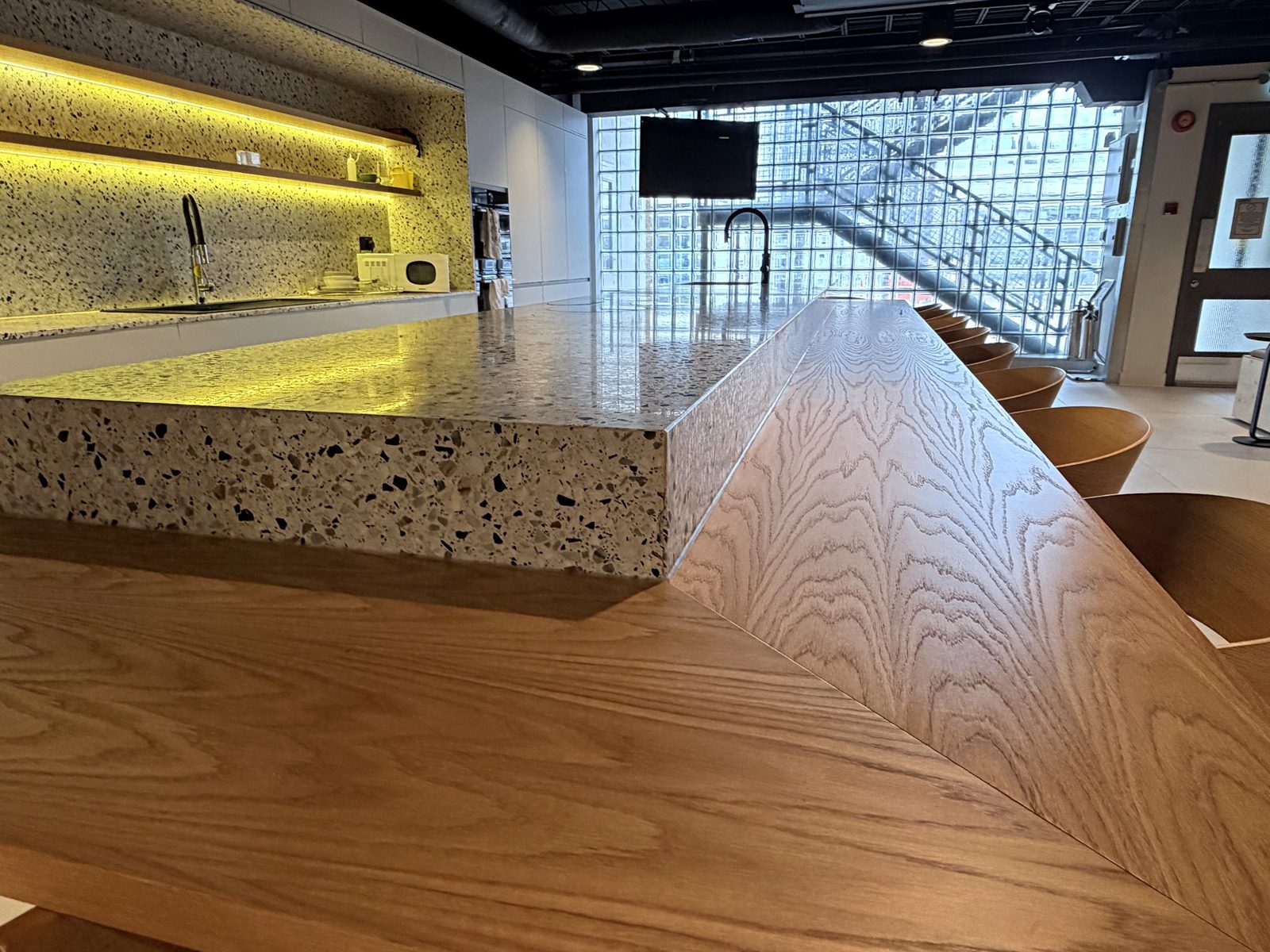 Counter and seating detail