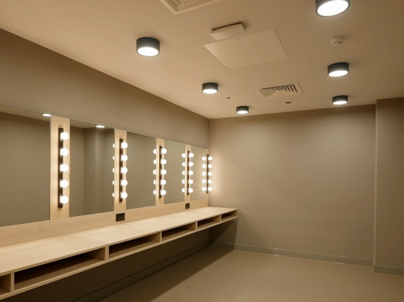 Beauty and make-up room
